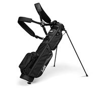 Sunday Golf Loma XL Bag - Sacca da Golf Leggera con Cinturino e Supporto - Sacca da Golf Pitch n Putt Facile da trasportare - Percorsi Par 3 ed Executive, 1,5 kg (Nero Opaco)