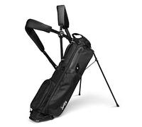 Sunday Golf Sacca da Golf El Camino di - Borsa Leggera con Doppio Cinturino - Facile da trasportare - Si Adatta a Un Set Completo di Mazze. Golfisti minimalisti e Golf Cart (Nero Opaco)
