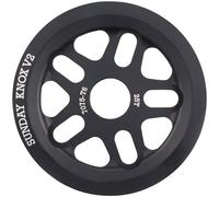 Sunday Knox V2 Pignone - 25t, Nero Guarnitura W/ Protezione Bici BMX