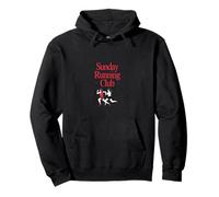 Sunday Running Club Vintage Jogger Estetica Felpa con Cappuccio