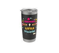 Sunday School Christian Teacher - Training Little Disciples Bicchiere termico in acciaio inox doppia parete