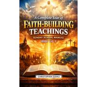 SUNDAY SCHOOL MANUAL VOLUME ONE - 2026