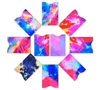 Sundee Custodie protettive per carte di credito con blocco RFID, confezione da 10 porta carte senza contatto, per prevenire il furto di identità, design sottile per portafogli/borsette, Linea X 10