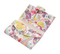 sundee Portafoglio da donna portamonete porta carte chiuso in pelle compatta doppia piega tasca portamonete con finestra ID, Rosa