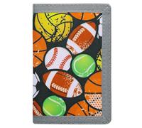 sundee Portafoglio per bambini per ragazzi, RFID Trifold Canvas Outdoor Sports Wallet per bambini, regali per festival per bambini, regali di compleanno, Ql, Taglia unica, Classico