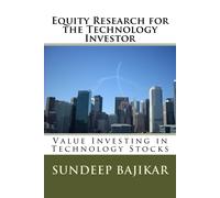 Sundeep Bajikar Equity Research for the Technology Investor (Tascabile)
