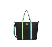 SUNDEK Bon - Borsa da Mare Con Dettagli Righe, 00435 - Nero 35, Taglia unica