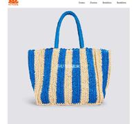 SUNDEK BORSA CHOU VITA PAPER - AZZURRO - AW743ABPA100-00100