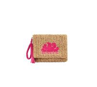 Pochette in paglia di carta Sundek