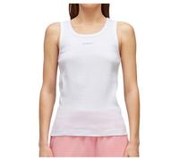 SUNDEK Canotta Donna W388TTCR500 Bianca Costine Logo Ricamato PE24 M