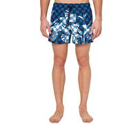 Sundek Costume Boxer Checkleaf Blu Uomo XL