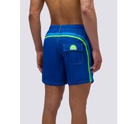 Sundek Costume Icon Taffeta Elastic Waist Cosmo S Blu