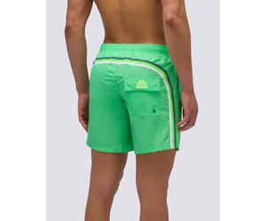 Sundek Costume Icon Taffeta Elastic Waist Gloomy S Green