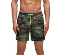 Sundek Costume Short M420BDP0153 49753 Deep Forest Verde Fluo Mimetico/M