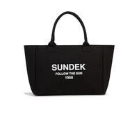 Sundek Donna Borsa Mare AW832ABCV500 Regular Tote Bag 00400 Col Nero Nero/TU