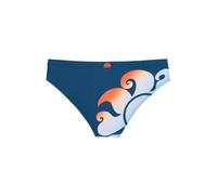 SUNDEK Leonardo Swim Brief, Slip Mare da Uomo con Stampa Logo Sfumata (IT, Testo, L, Regular, Regular, Navy)