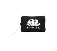 Sundek Mini Pochette in gomma con logo AW748ABSL100 Small Necessai 00401 Nero 01 Nero/TU