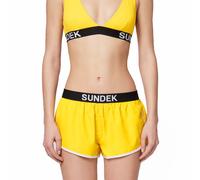 Sundek Pantaloncini Mare Logo Giallo Donna L