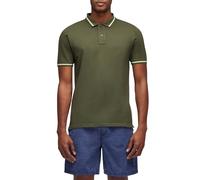 SUNDEK Uomo Polo in Piquet di Cotone con Punta in piqué di Brice Verde XL