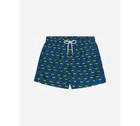 Sundek Print Fish 14" M - Boxer Mare - Uomo - Blu S
