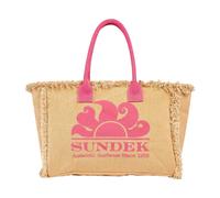 Sundek - Shopping bag con frange - - Bags - Uomo - Beige - ONE SIZE