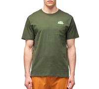 SUNDEK T-Shirt (M609TEJ7800) 30201, Dark Green, Taglia L, Maglia Uomo