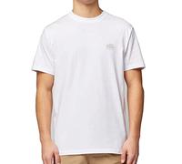 SUNDEK T-Shirt Uomo M129TEJ78OT Bianca Logo Piccolo Cotone Manica Corta PE23 L