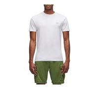 SUNDEK T-Shirt Uomo M129TEJ78OT Bianca Logo Piccolo Cotone Manica Corta PE23 XXL