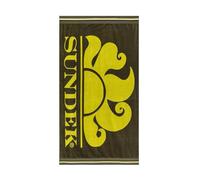 Sundek Telo Mare New Classic Jacquard con Logo Verde Scuro TU