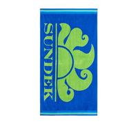 Sundek Telo Mare AM312ATC1050 Classic Logo A2201 Col. Bluette verde Bluette/TU