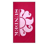 Sundek Telo Mare in Microfibra con Logo 90x170 cm, 170 gr. (90X170, Flamingo)