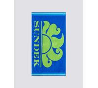 SUNDEK TELO MARE LOGO - CELESTE/VERDE - AM312ATC1050-A2202