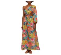 Sundek Vestito Lungo A Maniche Lunghe Vestito Wild Garden