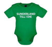 Sunderland fino A I Die - T-Shirt / Body - Nero Gatti Love Squadra Fino