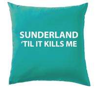 Sunderland Til It Ferma Me - Cuscino - Nero Gatti Love Squadra Until Divertente