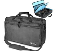 SUNDOY Custodia per controller DJ con spallacci per Hercules DJControl Denon DJ Numark DJ, Nero , 60x39x12-CM, Raffred