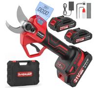 Sundpeypro 21v Forbici Potatura Elettriche - Cesoie Potatura Elettriche Con 2 X 2.0ah Batterie E Motore Brushless E Scatola Portatile - 30mm Forbice Potatura A Batteria Per Alberi Giardino Vigneto
