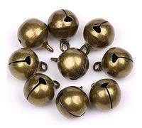 Suneast 50 Campanelli in bronzo antico campane in metallo, campanellini per decorazione natalizia, collari anti-perdita fai da te per animali domestici e animali da fattoria, fabbricazione di gioielli