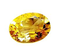 Sunela Stone - Pietra originale da 14,25 carati, citrino naturale, certificata, per uomini e donne, -B0C1KFN8MRNAMZ