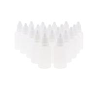 Sunerzenor 20 Pezzi Da 30 Ml, Contagocce Vuoti in Plastica Ricaricabili, Contenitori Portatili per Liquidi Oculari E Oli Essenziali con Tappo a Vite