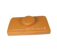 Sunerzenor Cuscino per Salone di Bellezza Cuscino per Lettino Da Bellezza Supporto per Il Collo per Letti Cuscino per La Testa Ergonomico con Fodera Rimovibile C, Orangina