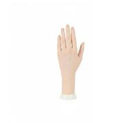 Sunerzenor Mano Manichino per Unghie Modello Pratica Manicure Esposizione Accessori Vetrina Dimostrazione Resina Schiuma Struttura Flessibile Texture Morbida