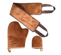 Sunerzenor Self Tanning Soft Body Fake Tan Lotion Spray Glove en No Mess Brown