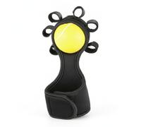Sunerzenor Strumento per La Riabilitazione Delle Mani con Anelli per le E Apertura Arrotondata per Esercizi di Grip Controllato Adatto per Riabilitazione E Uso Quotidiano, Giallo, Taglia Unica