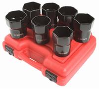 Sunex 2847 - Set di dadi di bloccaggio per cuscinetti ruota da 1/2", 7 pezzi