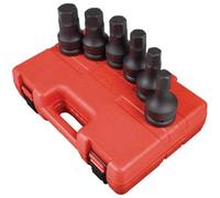 Sunex 5606 2.5cm Drive SAE Impact Hex Driver Set - 6-Piece