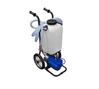 SUNEX® Stazione di riempimento e risciacquo 25L sistemi chiusi Solartermie | Per acqua, miscele acqua-glicole e liquidi di pulizia | Impianti solari, riscaldamento a pavimento o parete