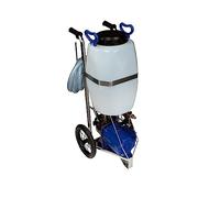 SUNEX Stazione di riempimento e risciacquo 30L sistemi chiusi Solartermie | Per acqua, miscele acqua-glicole e liquidi di pulizia | Impianti solari, riscaldamento a pavimento o parete