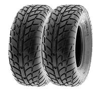 SunF A021 25x8-12 25x8x12 ATV UTV Quad Pneumatici sportivi Pneumatici 6PR TL 65J E4 Mark, set di 2 pezzi