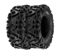 SunF A033 27x11-14 27x11x14 POWER I Quad ATV UTV pneumatici fuoristrada 6PR TL 70J E4 Mark, set di 2 pezzi